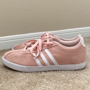 Adidas Blush Pink Neo Suede Sneaker